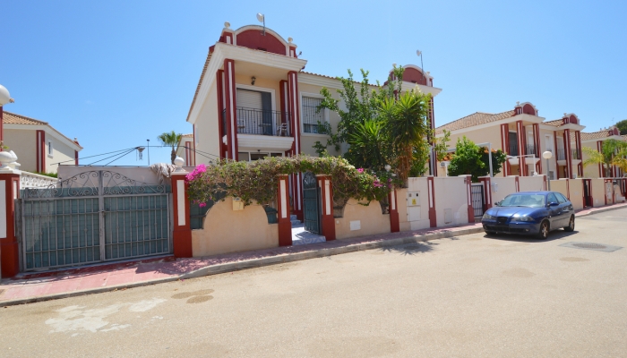 Townhouse duplex with private pool for sale in Campoamor.